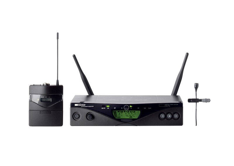 AKG WMS 450 PRESENTER Telsiz Yaka Mikrofonu - 2