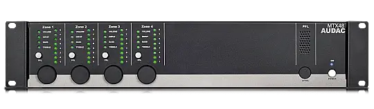 AUDAC MTX48 4 Bölgeli Matrix Ses Sistemi
