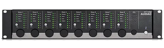 AUDAC MTX88 8 Bölgeli Matrix Ses Sistemi