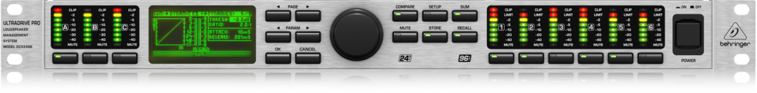 BEHRINGER DCX2496 24 Bit Dijital Crossover - 1