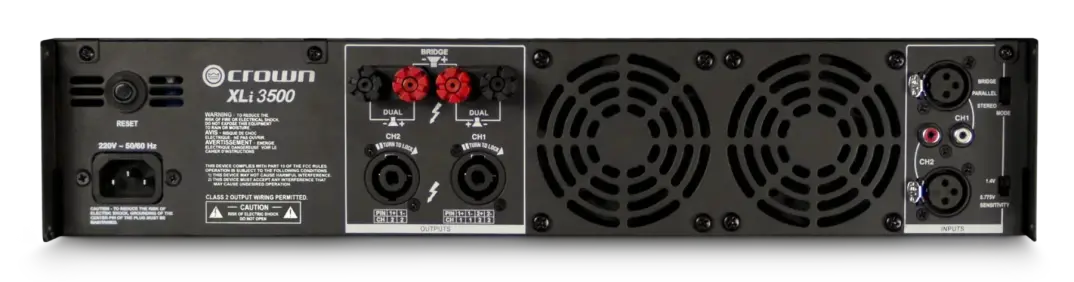 CROWN XLI 3500 2x1350 Watt Power Amfi - 2