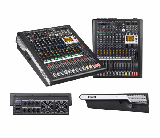 DDS DPX-PRO 12 4x1250 Watt 12 Kanal Power Mikser