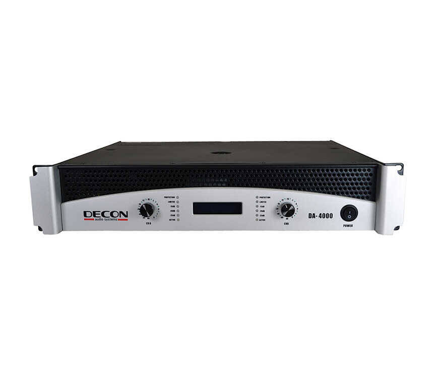 DECON DA-4000 2x350W 8 Ohm, 2x500W 4 Ohm Amfi - 1