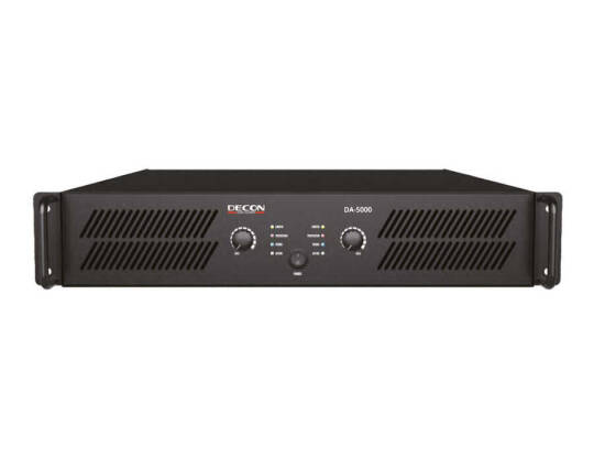 DECON DA-5000 2x1100W 8 Ohm, 2x1600W 4 Ohm Amfi