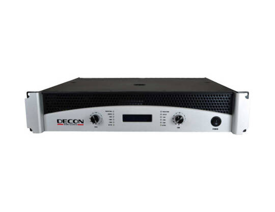 DECON DA-6000 2X500W 8 Ohm, 2X850W 4 Ohm Amfi