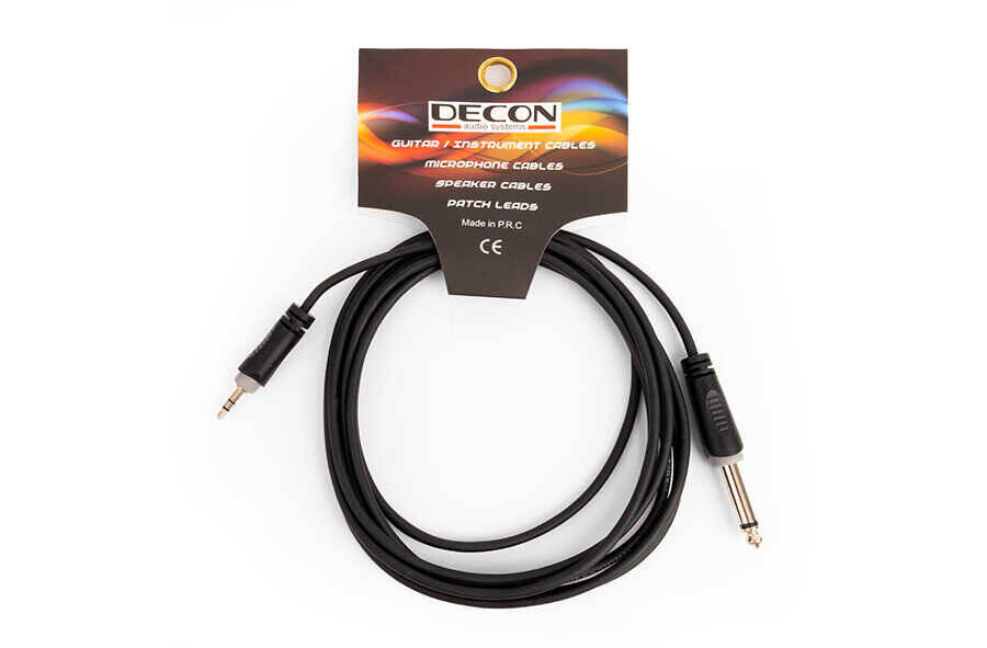 DECON DC-180L5 3.5mm-6.3mm Ses Kablosu 5M - 1