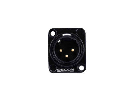 DECON DC-551 Şase Tipi 3 Pin XLR Konnektör