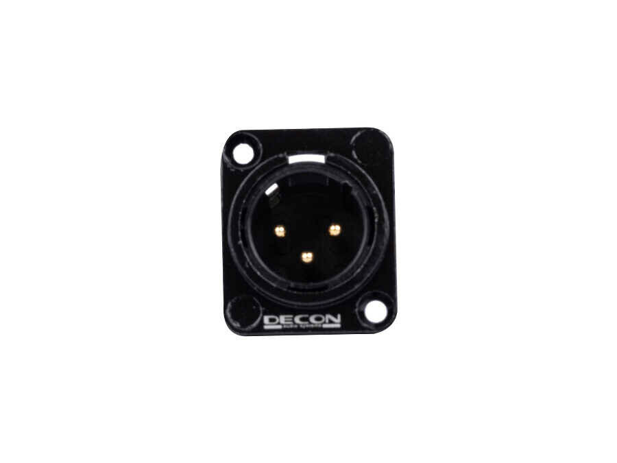 DECON DC-551 Şase Tipi 3 Pin XLR Konnektör - 1