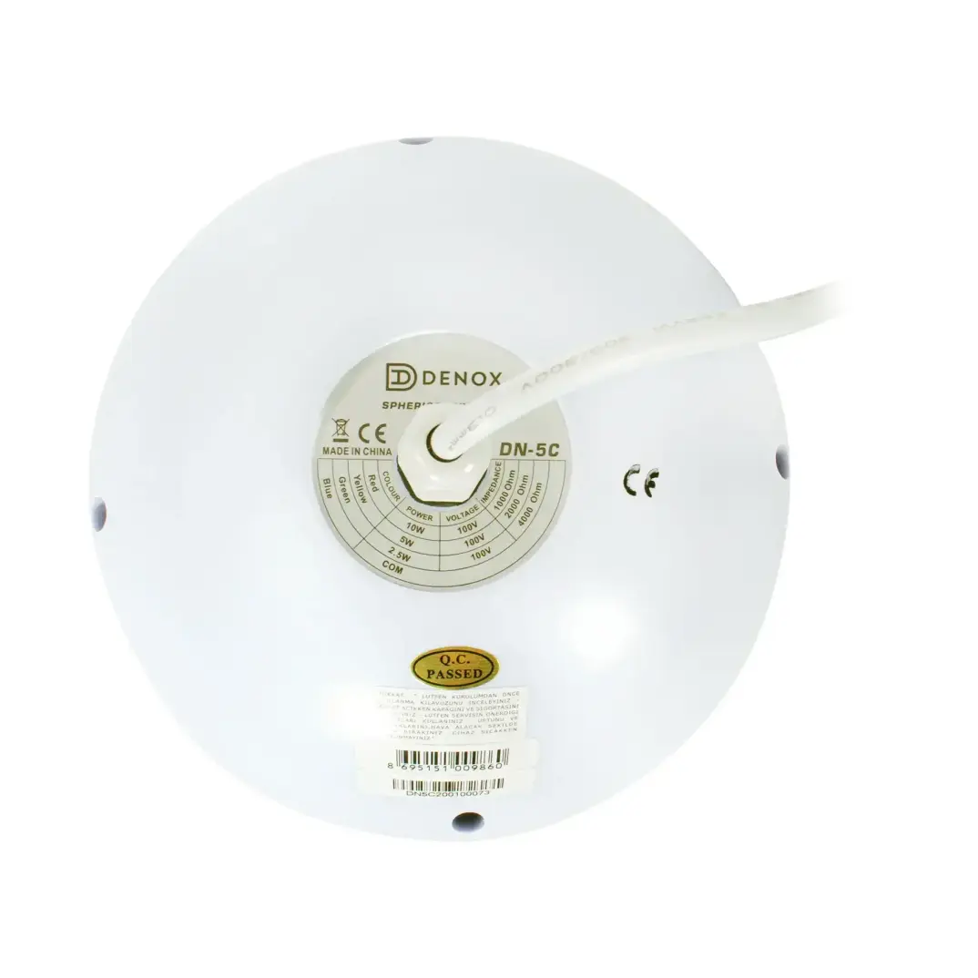 DENOX DN-5 C 5" 10 Watt Sarkıt Hoparlör - 2