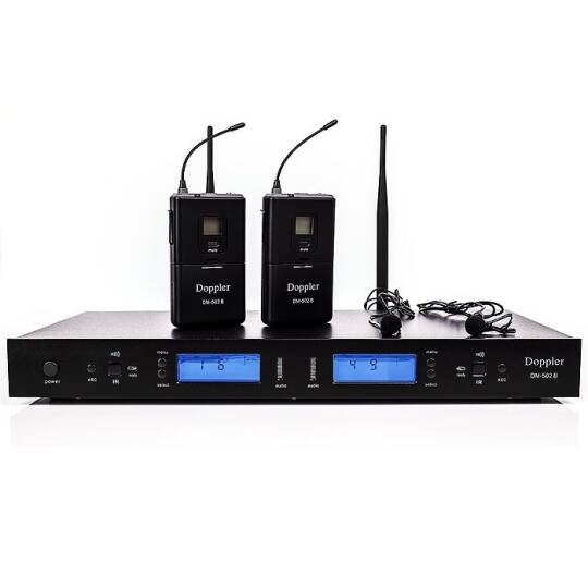Doppler DM-502B Telsiz 2 Yaka Mikrofonu