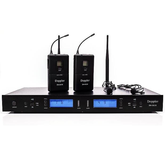 Doppler DM-502B Telsiz 2 Yaka Mikrofonu - 1