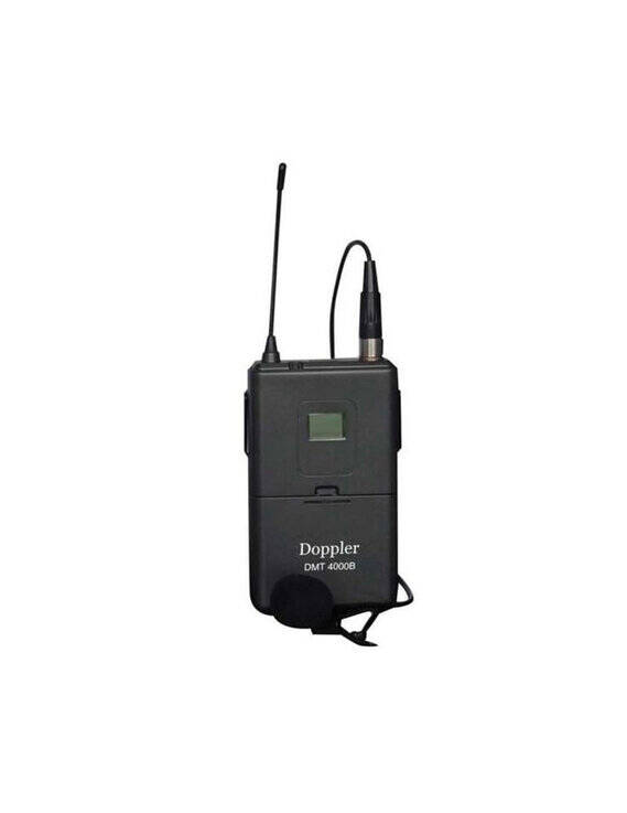 DOPPLER DMT-4100B Telsiz Yaka Mikrofonu - 1