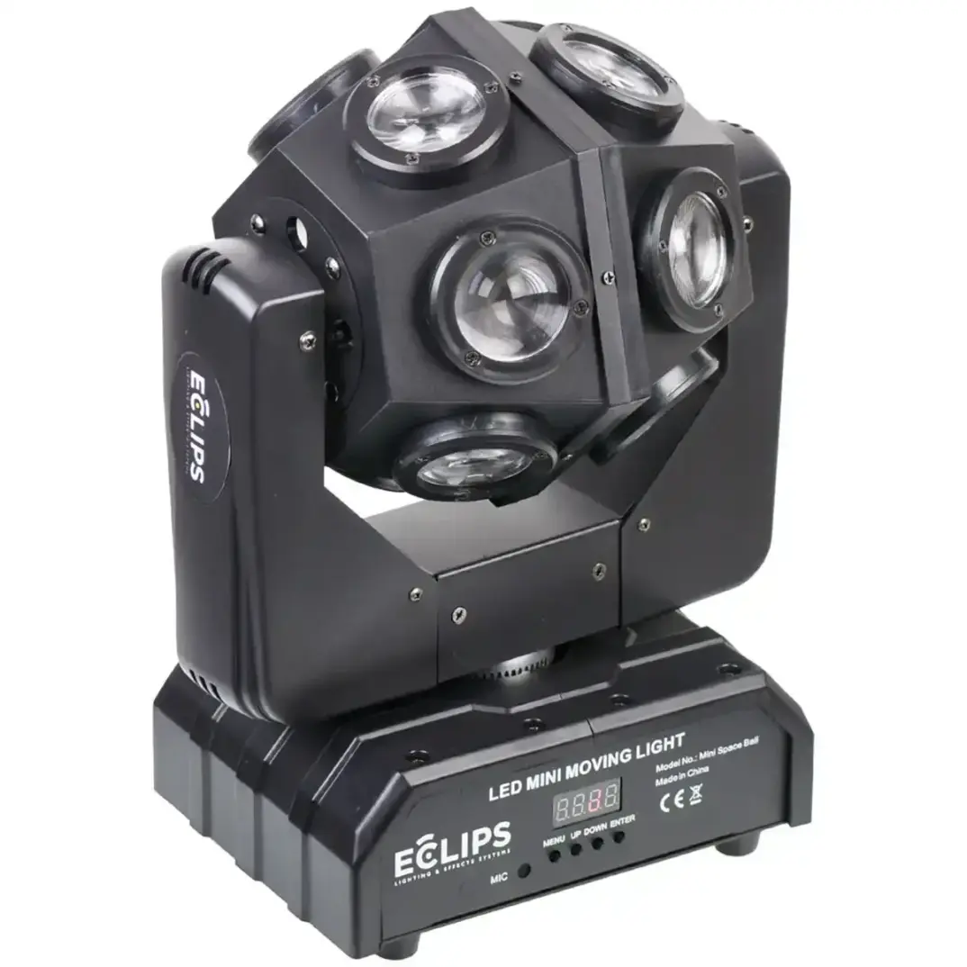 ECLIPS MINI SPACE BALL 12x12W RGBW Beam Robot Işık - 1