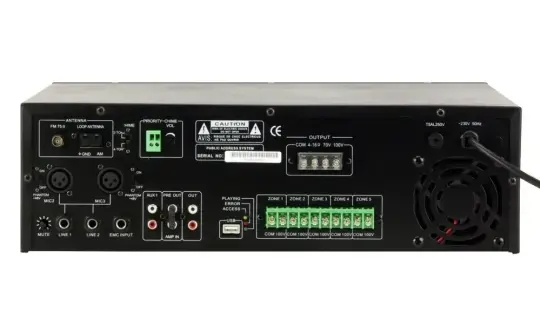 ITC TI-240MT 240W 5 Bölgeli Mikser Amfi - 2