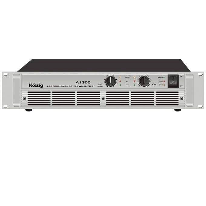 KÖNİG A-1300 2 Kanal 1200W Power Amfi - 1