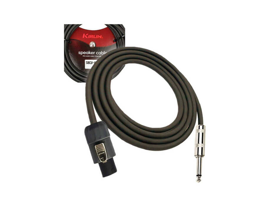 KIRLIN SBC-165PNK-10M Mono Jak-Speakon Kablo - 1