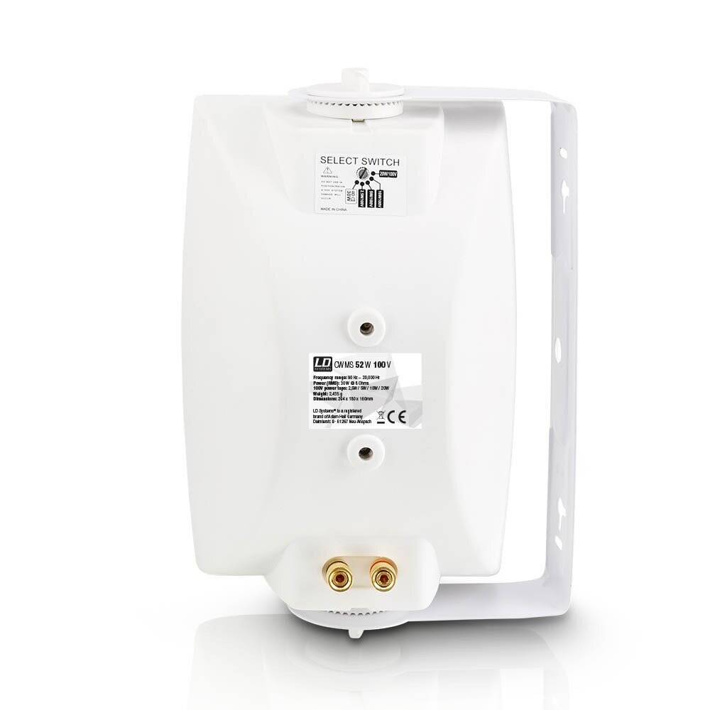LD SYSTEMS CWMS52W100V 5.25" Duvar Hoparlörü - 3