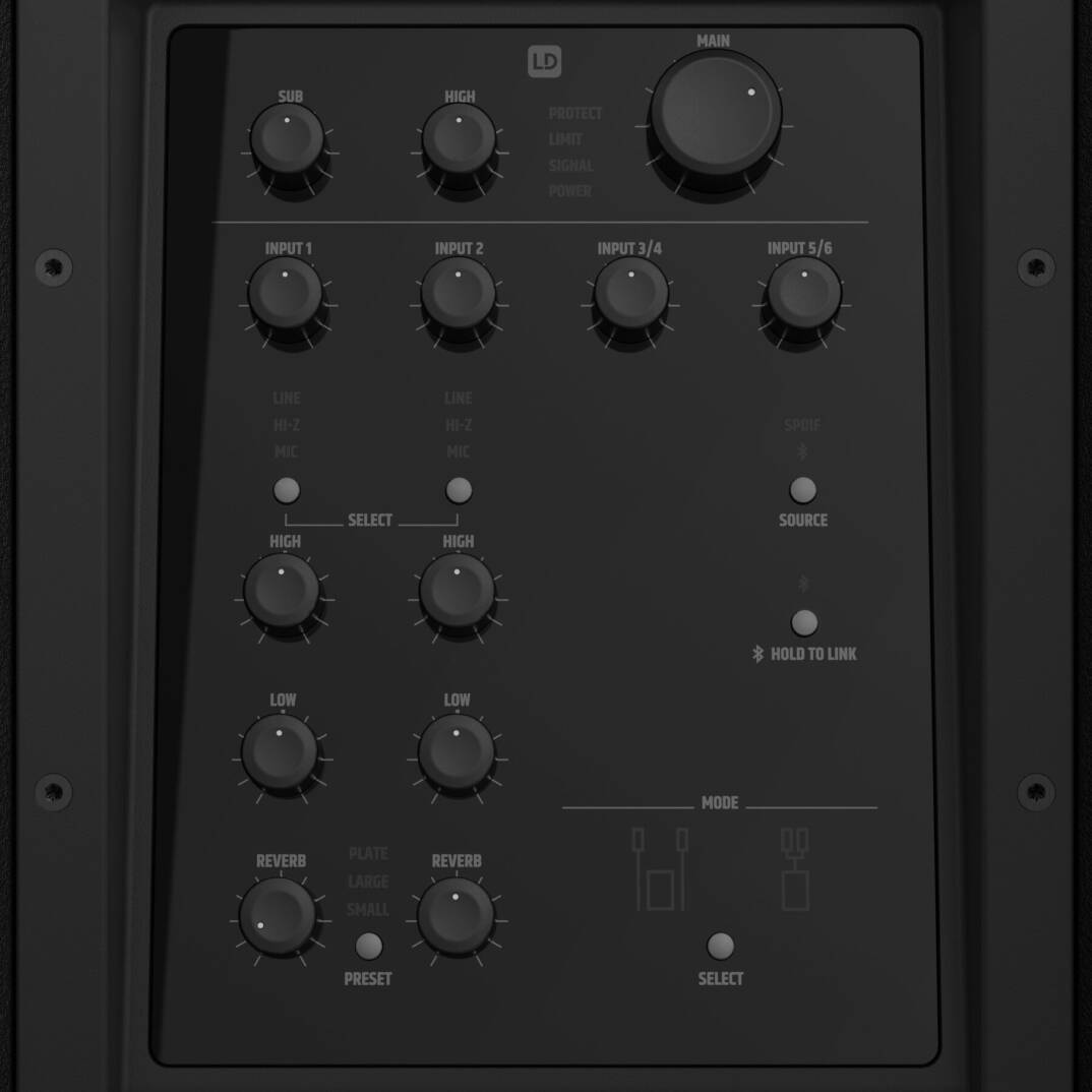 LD SYSTEMS DAVE18G4X Aktif Hoparlör Sistemi - 3