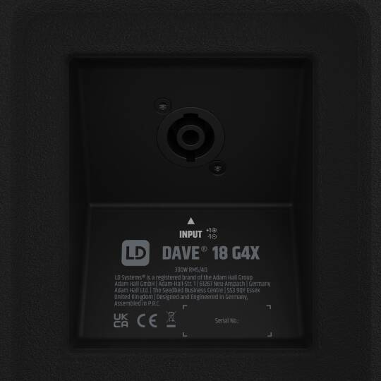 LD SYSTEMS DAVE18G4X Aktif Hoparlör Sistemi - 5