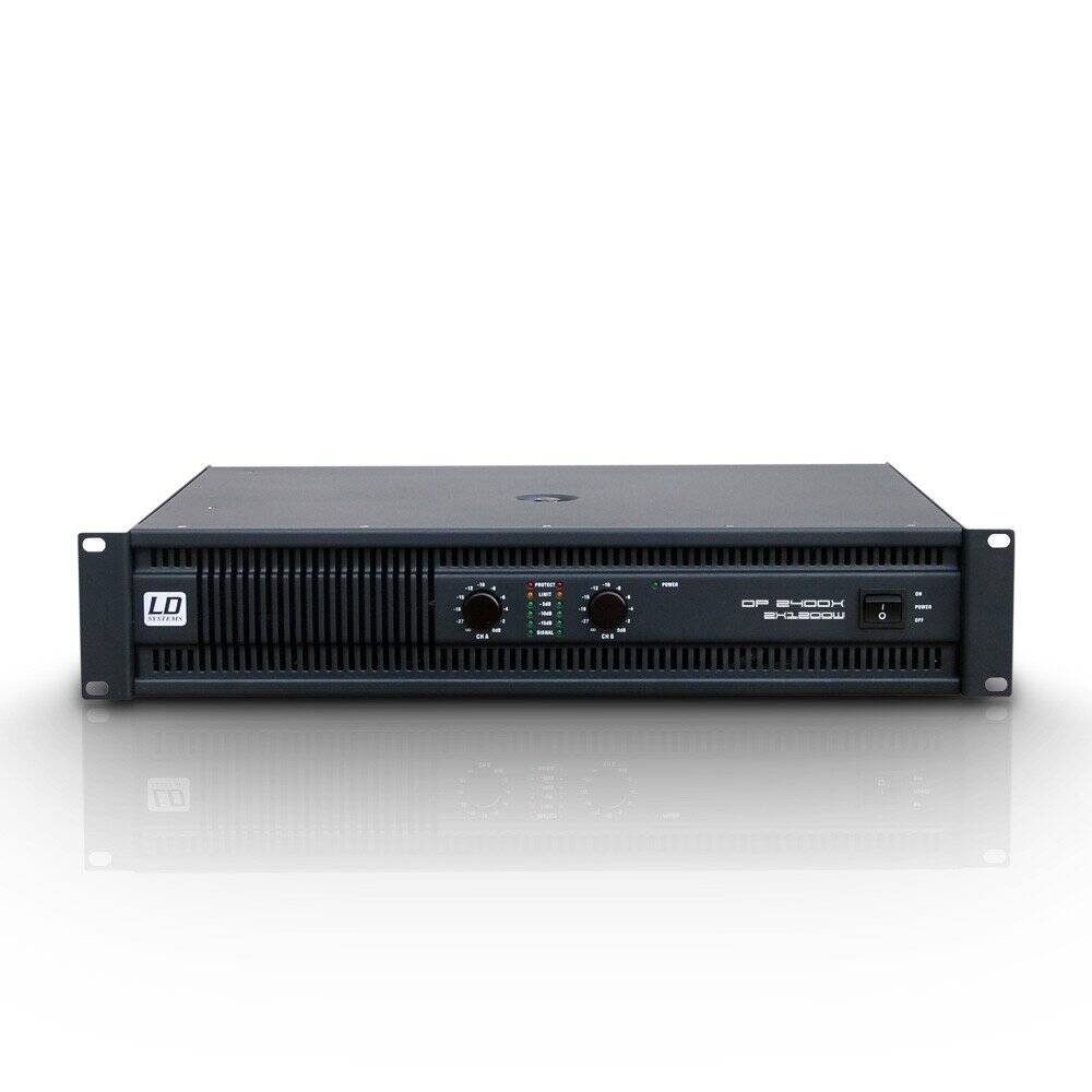 LD SYSTEMS DP-2400X 2X1200W Power Amfi - 1