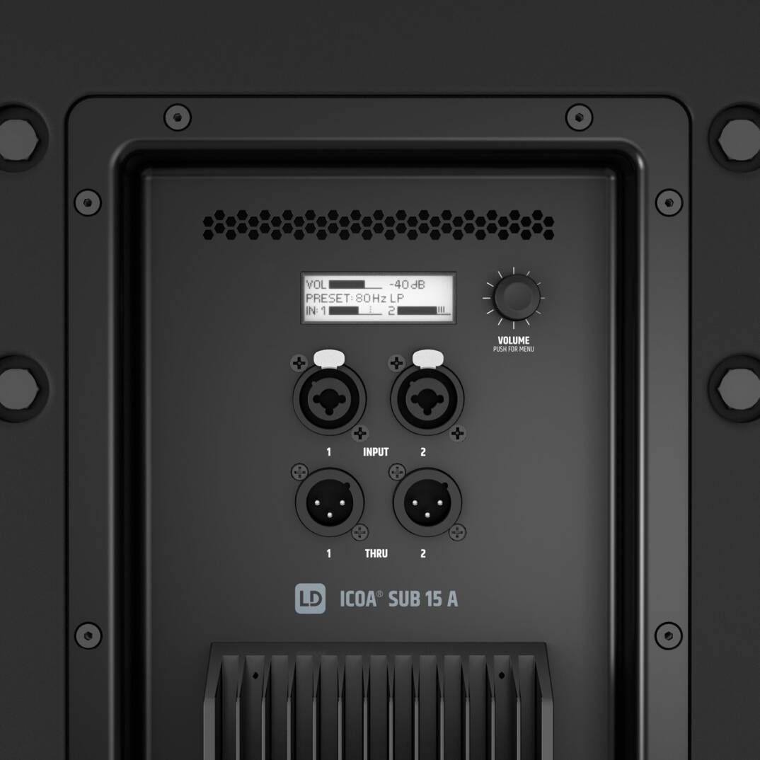 LD SYSTEMS ICOASUB15A 1600W 15" Aktif Subwoofer - 2