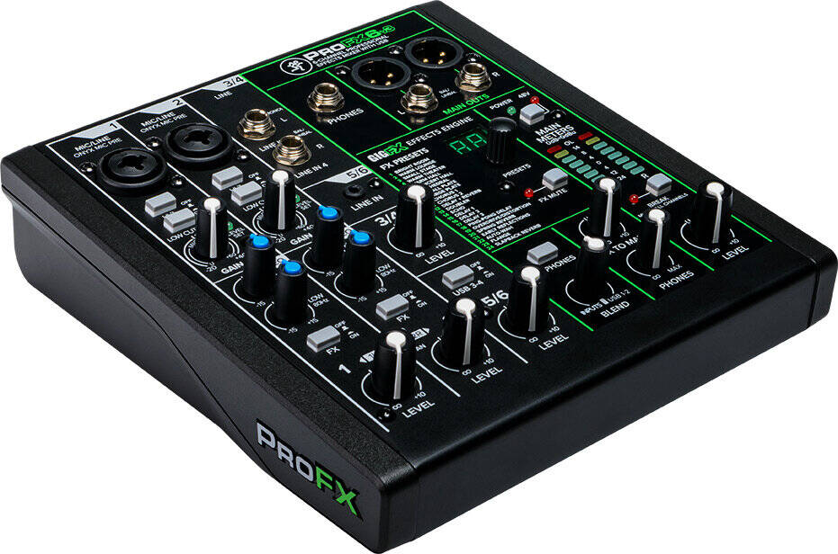 MACKIE PROFX6V3 6 Kanal Deck Mikser - 2