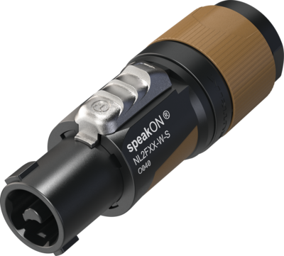 NEUTRIK NL2FXX-W-S Speakon Konnektör