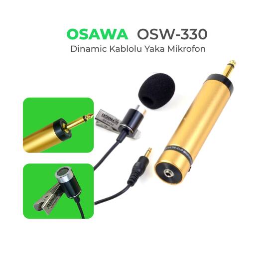 OSAWA OSW-330 Yaka Mikrofonu