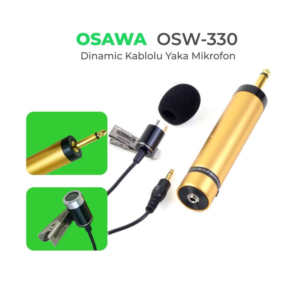 OSAWA OSW-330 Yaka Mikrofonu - 1
