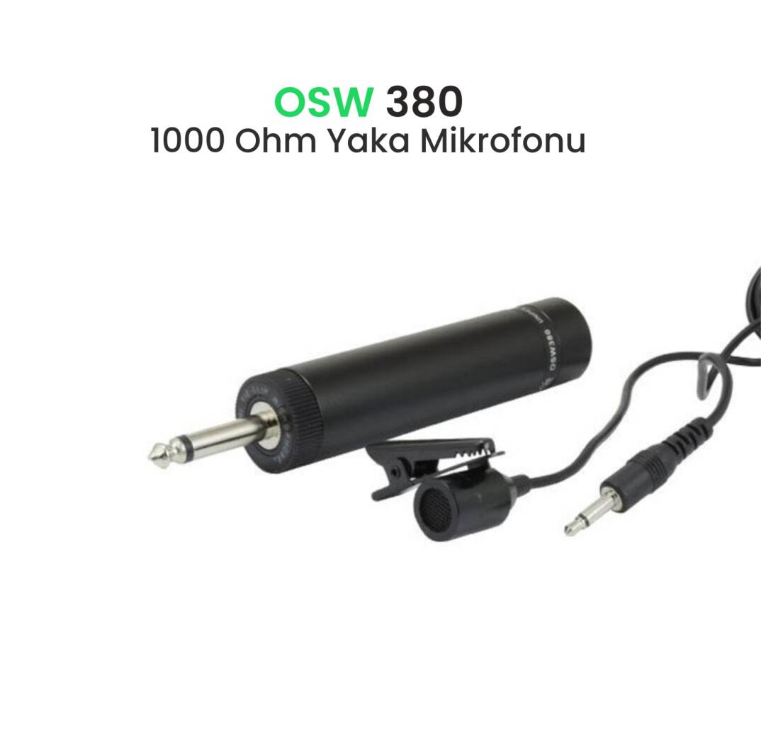 OSAWA OSW-380 Yaka Mikrofonu - 1