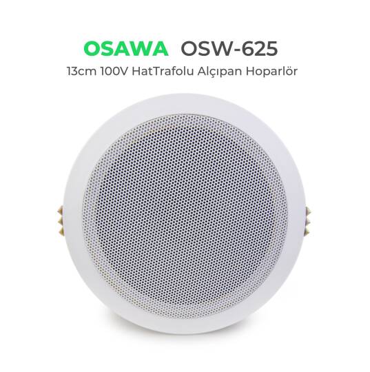 OSAWA OSW-625 13 CM Hat Trafolu Alçıpan Hoparlör