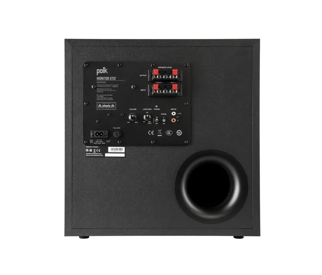 POLK AUDIO MONİTOR XT12 100W 12" Aktif Subwoofer - 3