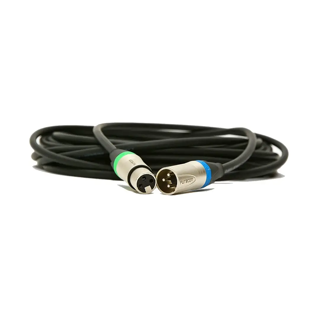 PURECON XLR Erkek - XLR Dişi 15 Metre Kablo - 1