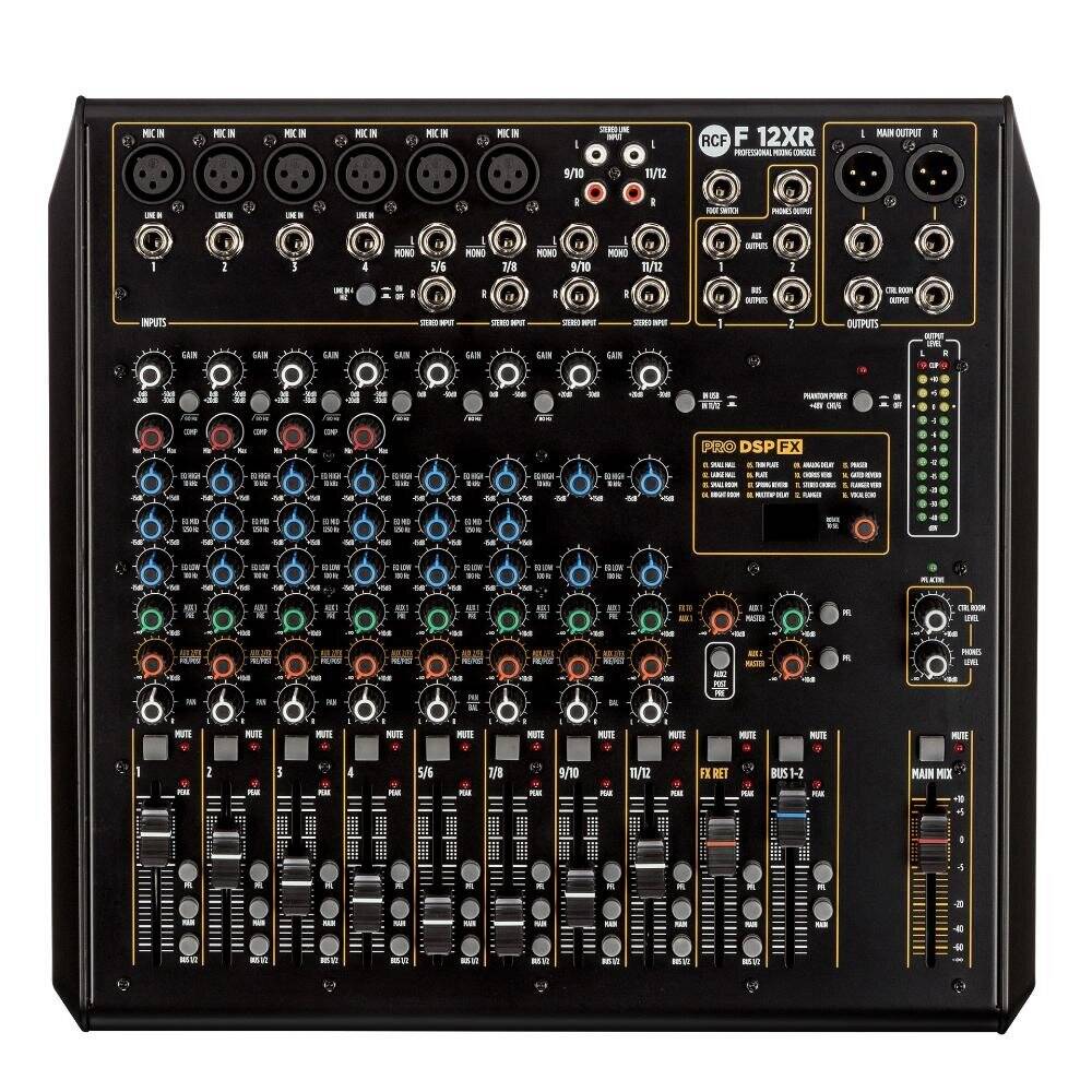 RCF F 12XR 12 Kanal Deck Mikser - 1