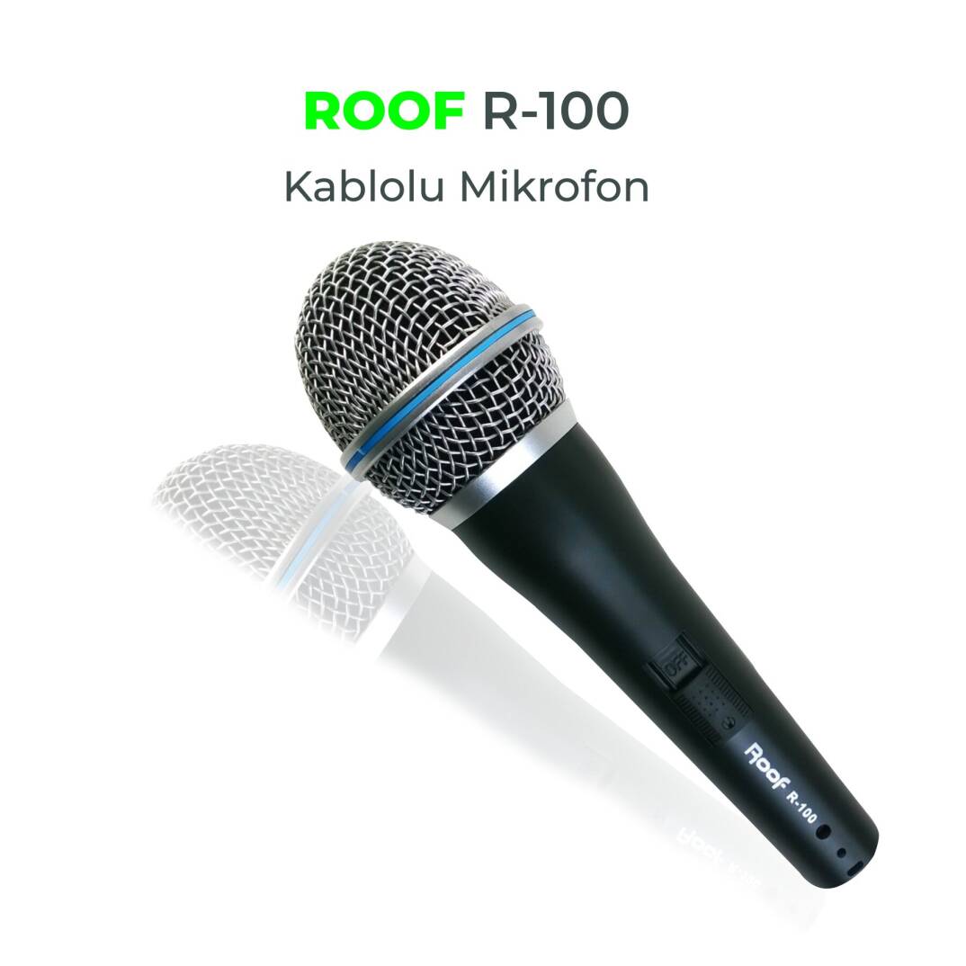 ROOF R-100 Dinamik Mikrofon - 1