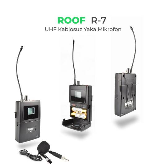 ROOF R-7 Telsiz Yaka Mikrofonu