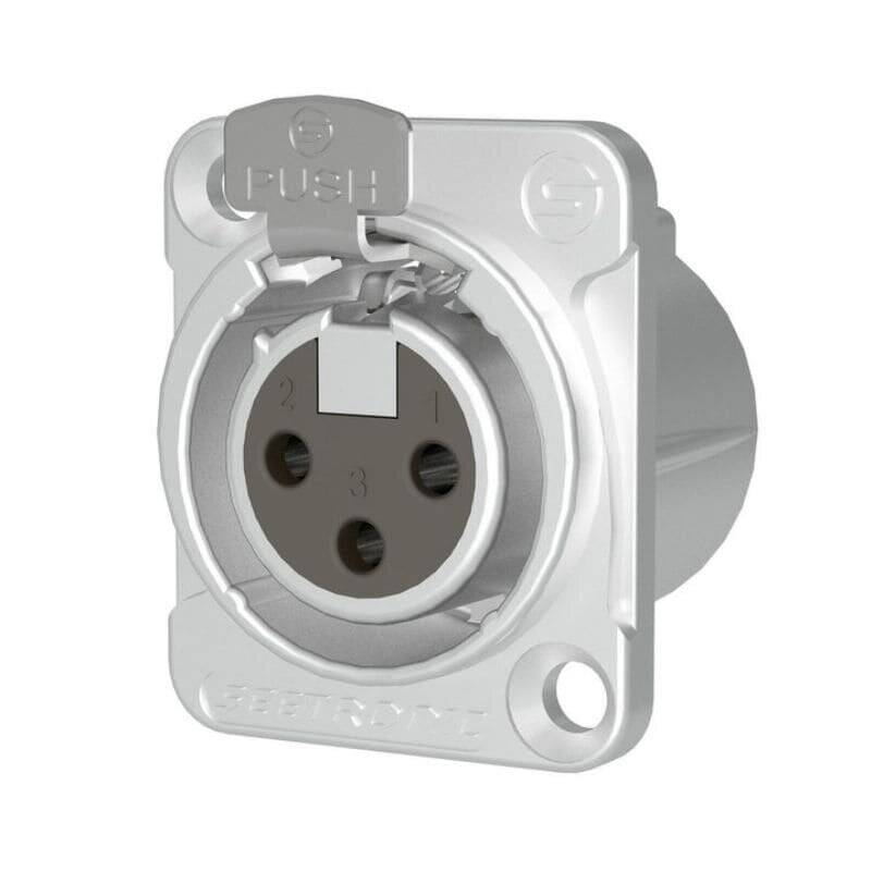 SEETRONIC MK3F2C Şase Tipi XLR Dişi Konnektör - 1