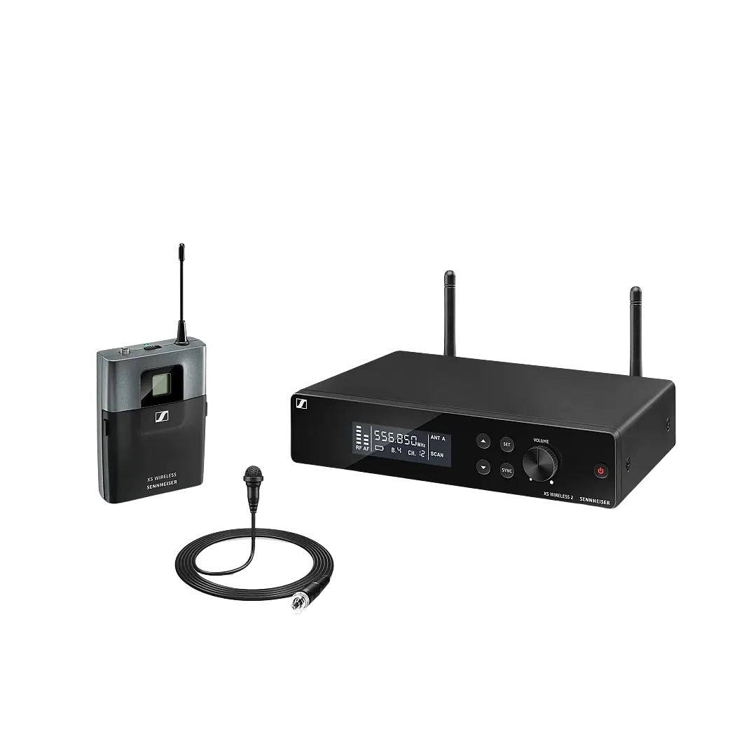SENNHEISER XSW 2-ME2-A Telsiz Yaka Mikrofon Seti - 1
