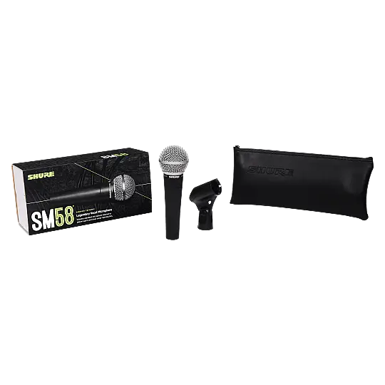 SHURE SM58-LCE Kardiod Dinamik Vokal Mikrofonu - 4