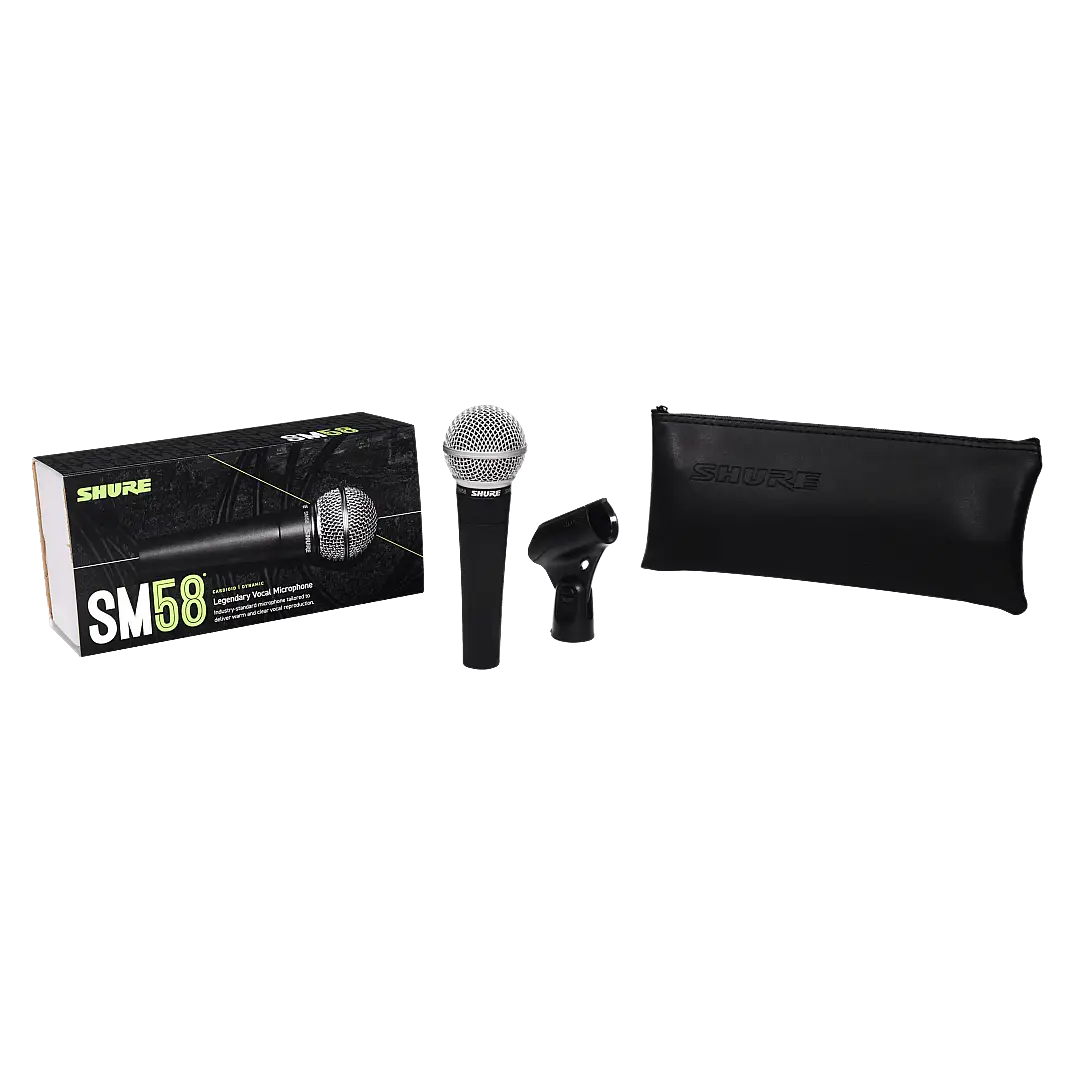 SHURE SM58-LCE Kardiod Dinamik Vokal Mikrofonu - 4