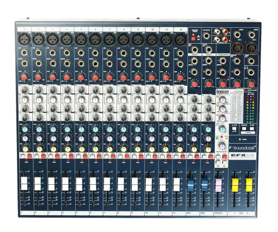 SOUNDCRAFT EFX12 12 Kanal Deck Mikser
