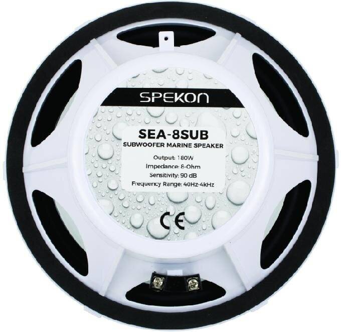 Spekon SEA-8SUB 20 cm Marine Tipi Subwoofer - 3