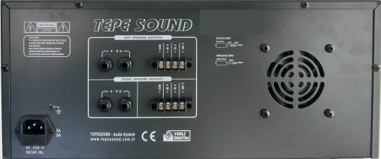 TEPE SOUND ÇAĞRI 800 2x400W/4 Ohm Amfi - 2