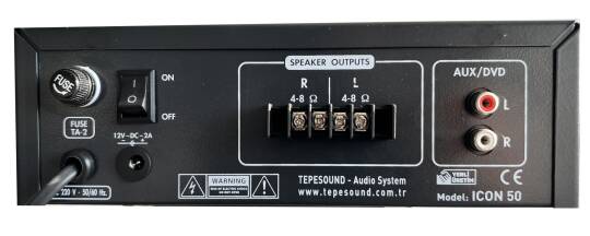 TEPE SOUND ICON 50 2X50 WATT/4 Ohm Amfi - 2