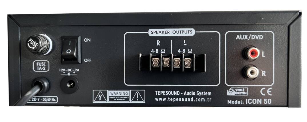 TEPE SOUND ICON 50 2X50 WATT/4 Ohm Amfi - 2