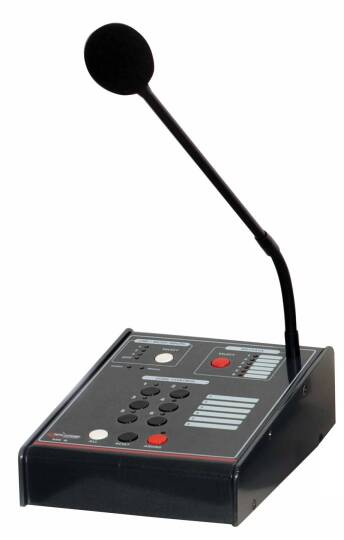 TEPE SOUND MK-06 PRO 6 Bölge Anons Mikrofonu