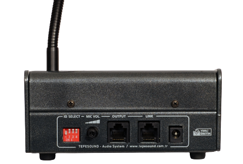 TEPE SOUND MK-06 PRO 6 Bölge Anons Mikrofonu - 2