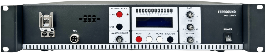 TEPE SOUND MZ-06 PRO 6 Bölge Kontrolü - 1