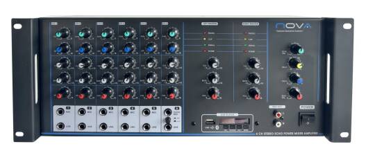 TEPE SOUND NOVA 600 USB 2X300W/4Ohm Amfi