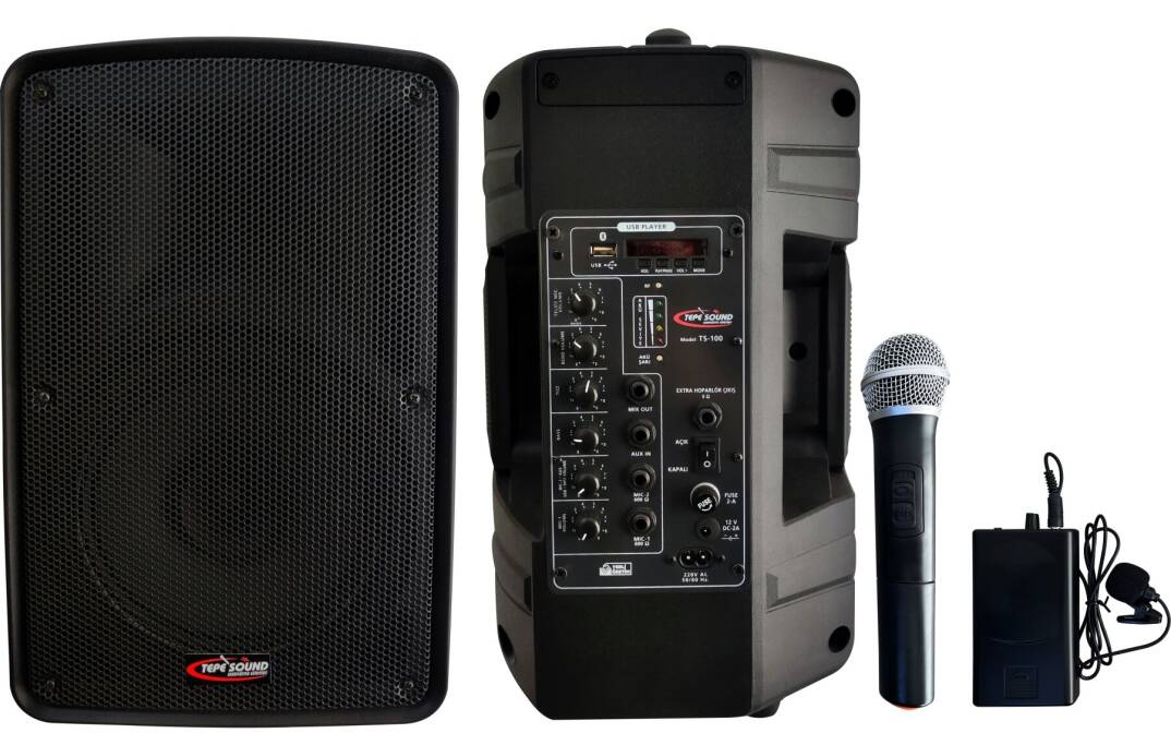 TEPE SOUND TS-100 SEYYAR 100W Portatif Kabin - 1